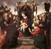 Piero di Cosimo, Mystical Marriage of St Catherine of Alexandria